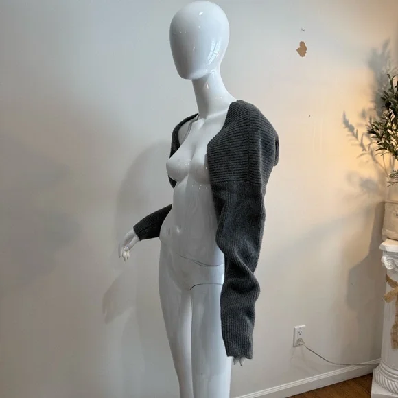 Frankie Shop Shrug Cardigan Bolero Sweater - Picture 10 of 12